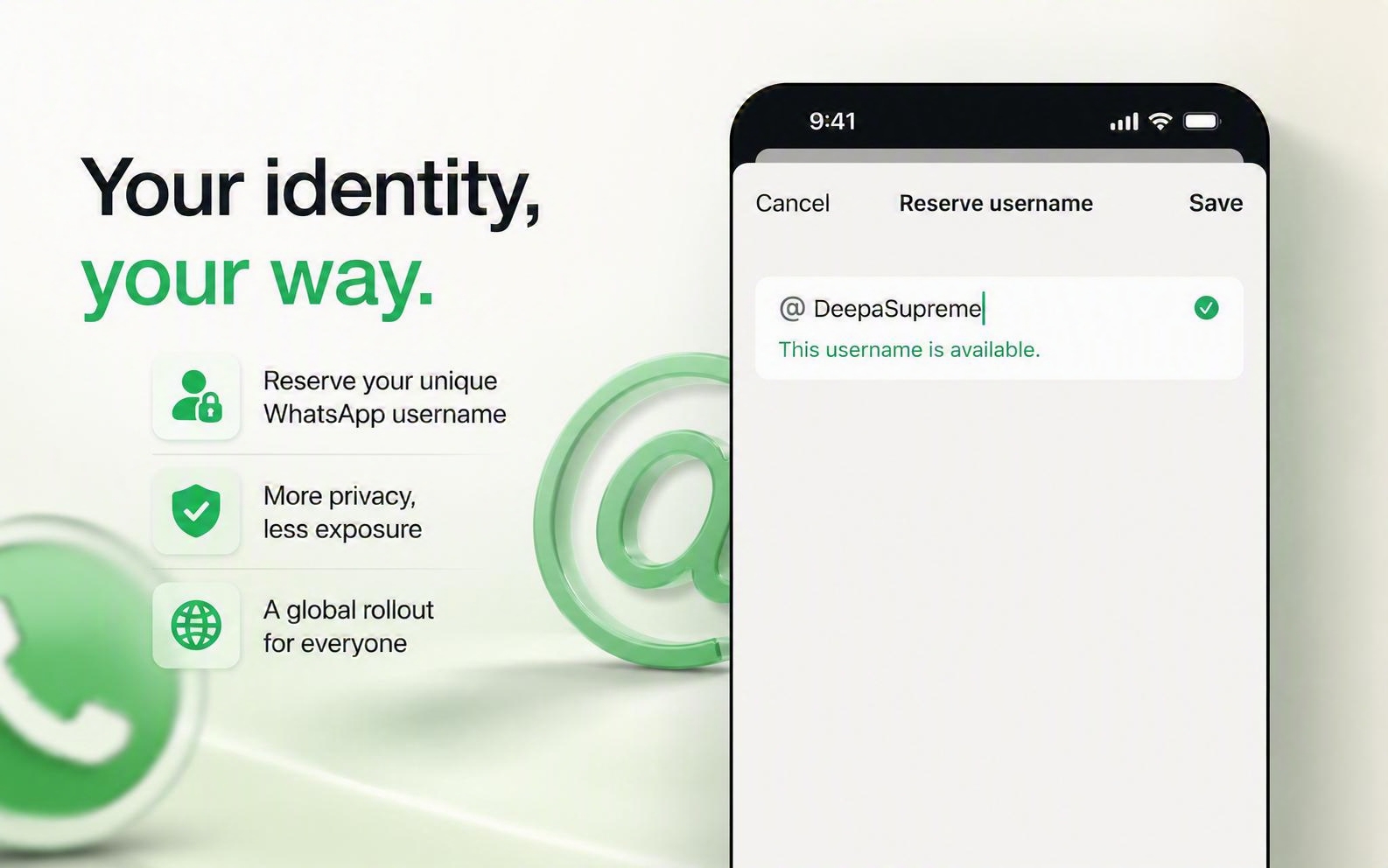 WhatsApp Username