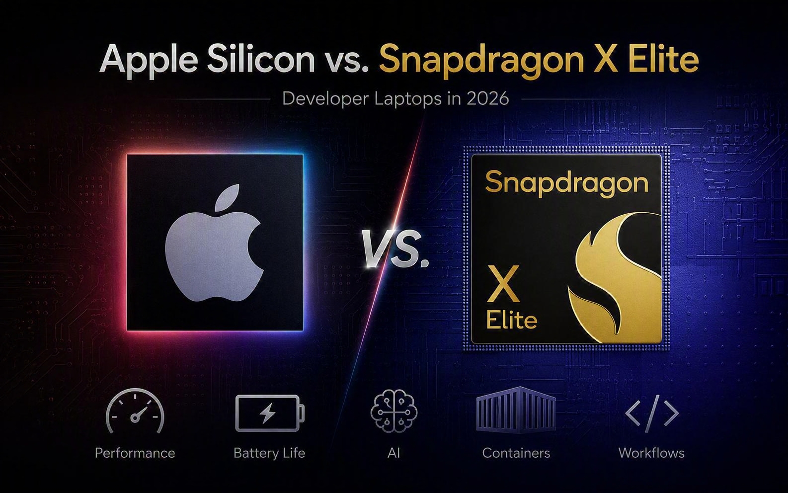 Apple Silicon vs. Snapdragon X Elite