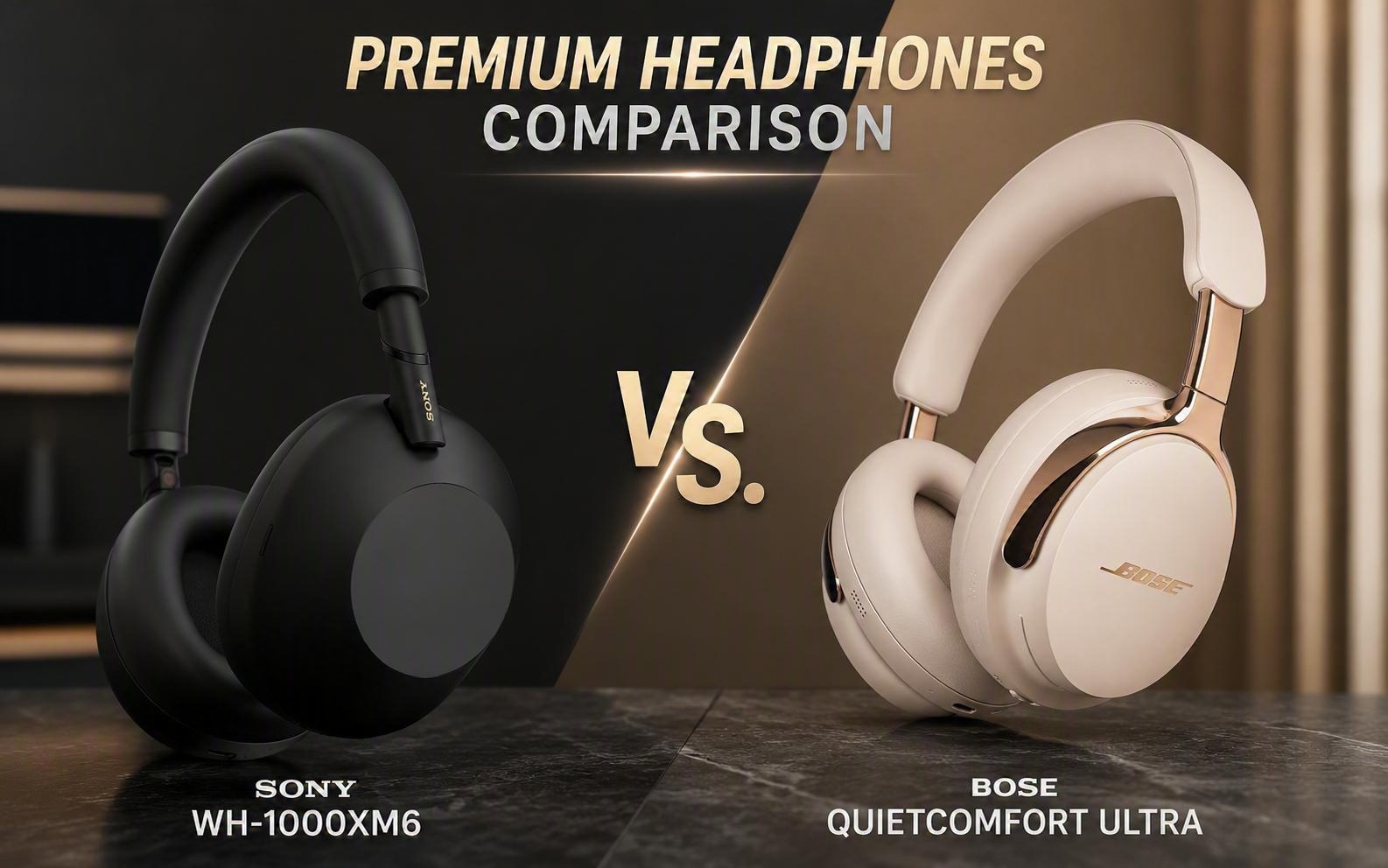 Sony WH-1000XM6 vs. Bose QuietComfort Ultra