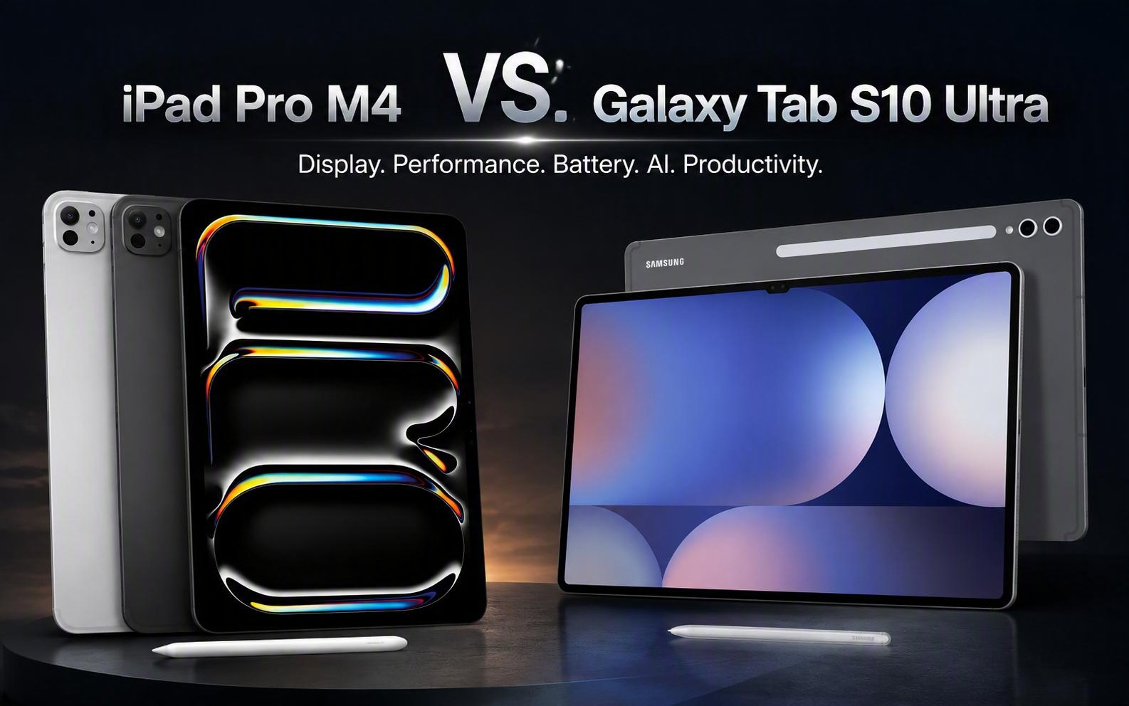 iPad Pro M4 vs. Samsung Galaxy Tab S10 Ultra