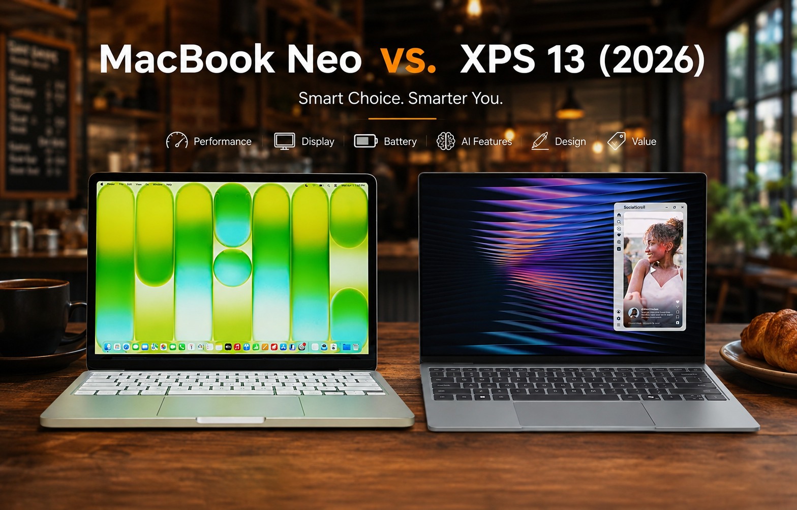 Apple MacBook Neo vs. Dell XPS 13 (2026)