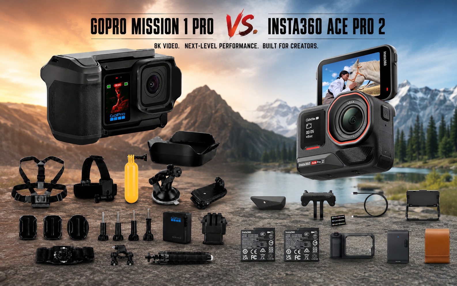 GoPro Mission 1 Pro vs. Insta360 Ace Pro 2