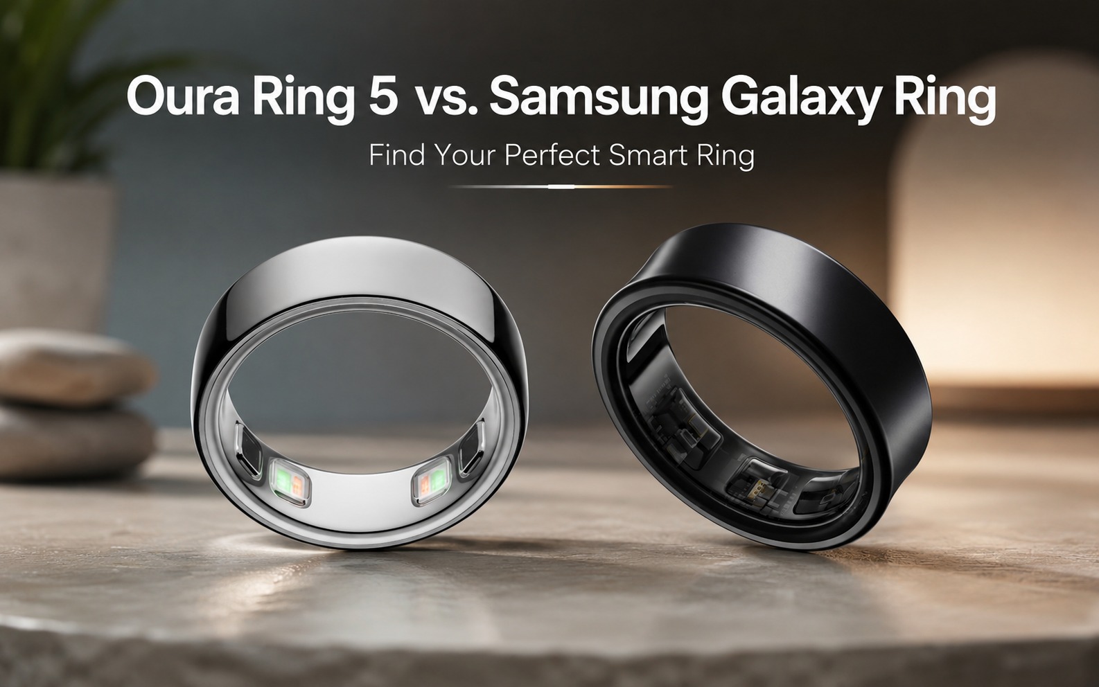Oura Ring 5 vs. Samsung Galaxy Ring: The Ultimate Smart Ring Comparison