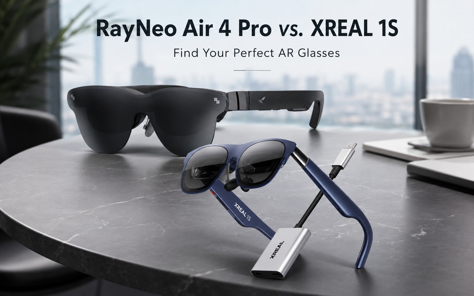 RayNeo Air 4 Pro vs. XREAL 1S AR Glasses: Comparing Next-Gen Wearables