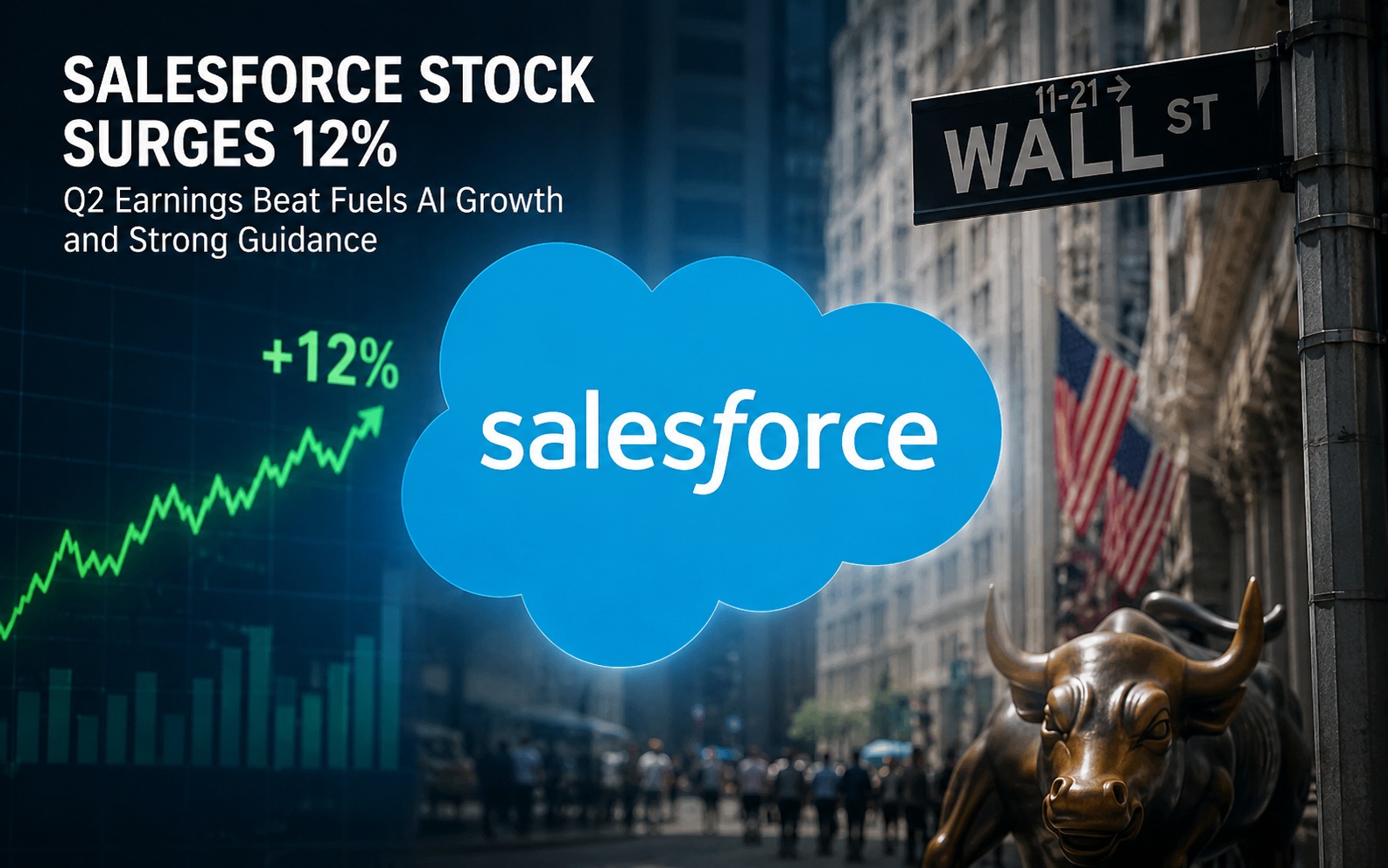 Salesforce Stock Raises 12%