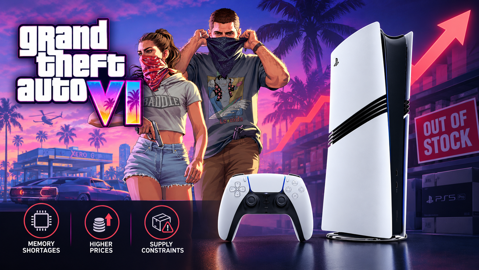 GTA VI Effect on PS5 Pro Shortage