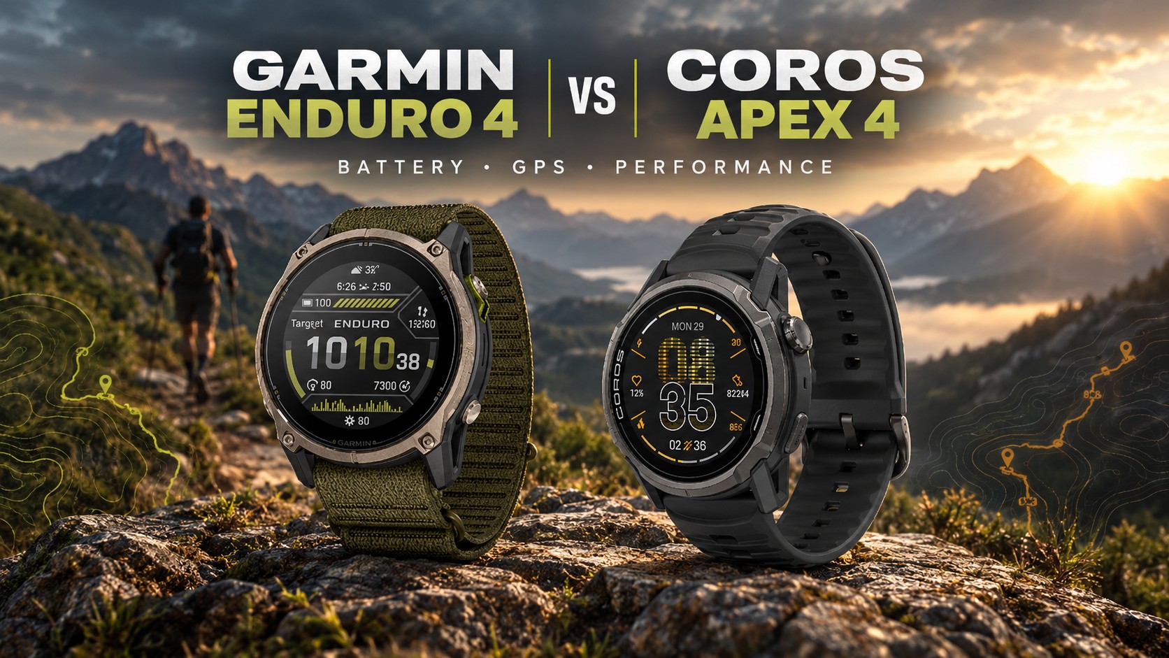 Garmin Enduro 4 vs. COROS Apex 4