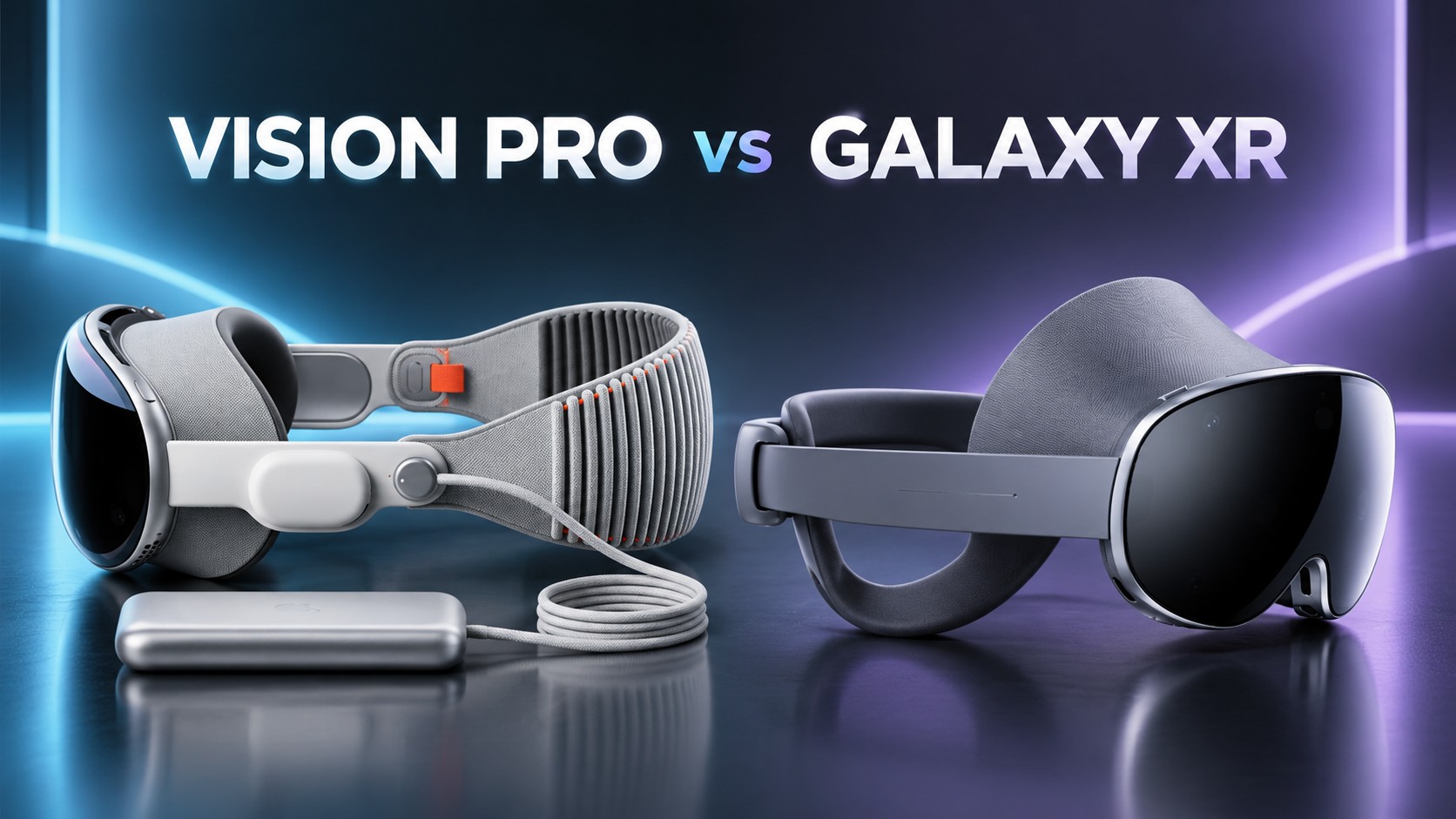 Apple Vision Pro vs. Samsung Galaxy XR
