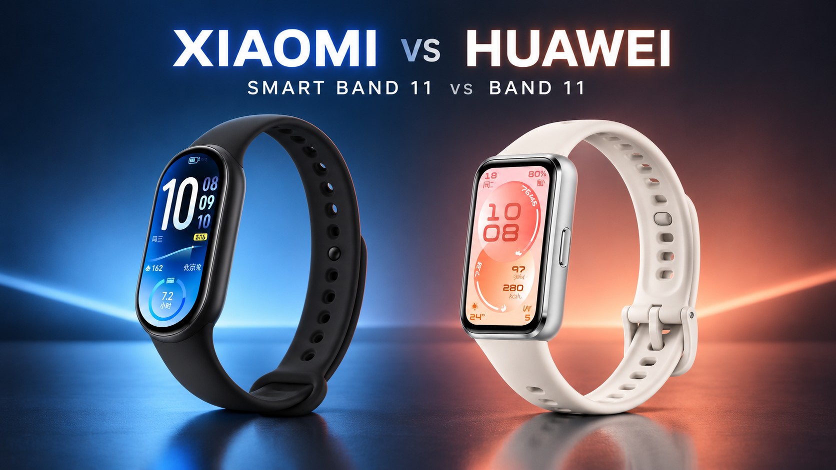 Xiaomi Smart Band 11 vs. Huawei Band 11